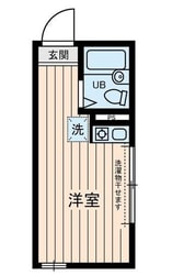 サファイア北千住の物件間取画像